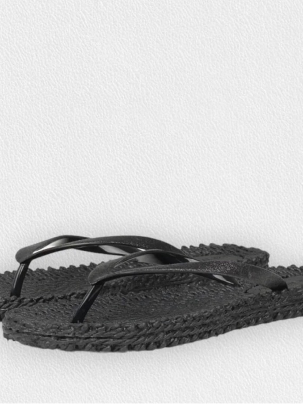 ILSE JACOBSEN women's flip flops cheerful rubber black - Picture 2 of 7